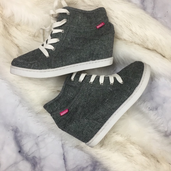 roxy alexa wedge sneakers